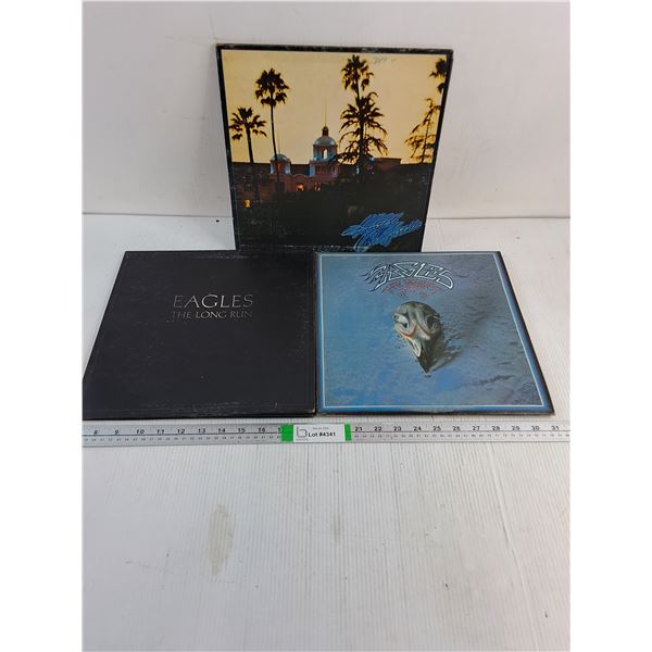 (3) Records Featuring The Eagles