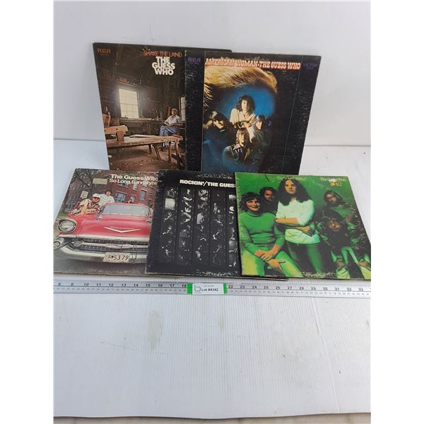 (5) Records Featuring The Guess Who
