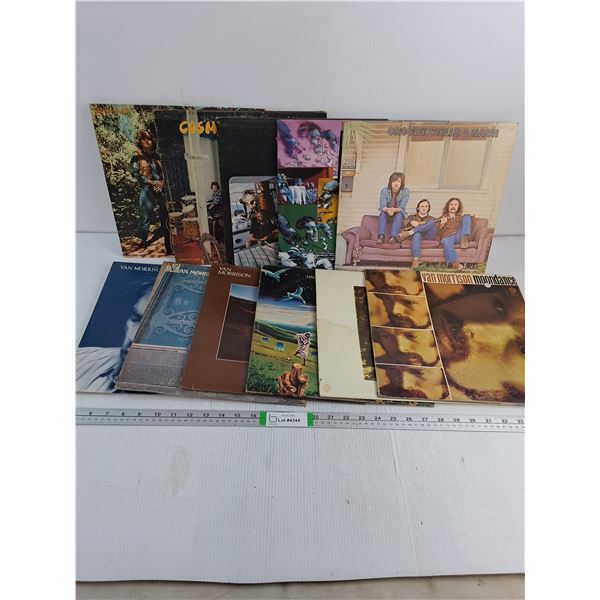 (11) Records Featuring (6) Van Morrison and (3) Crosby,Stills and Nash