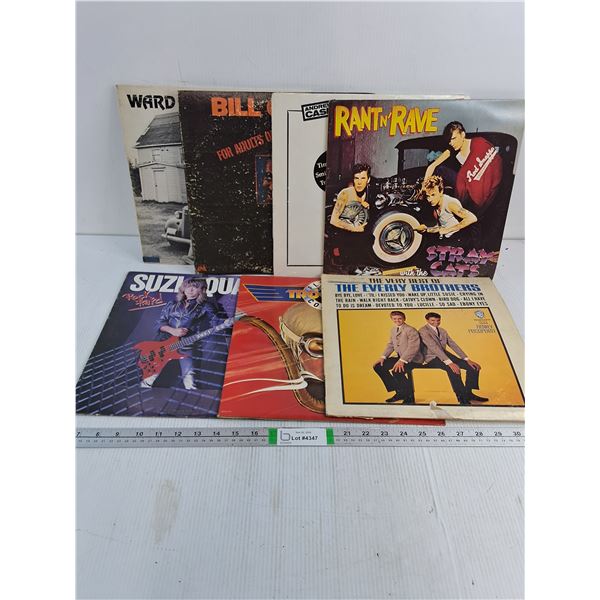 (7) Records-Suzi Quattro,Trooper,Bill Cosby,Everly Brothers and others