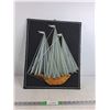 Image 1 : Vintage Sailboat String Art 20"x16"