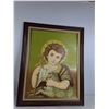 Image 2 : Vintage Framed Religious Artwork 29"x23" ( cannot ship)