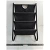 Image 1 : * Black Metal 3-Tier Magazine Rack - 16x18x22" - PICK UP
