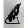 Image 4 : * Black Metal 3-Tier Magazine Rack - 16x18x22" - PICK UP