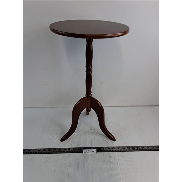 *Wooden Plant Stand - 22.5" High x 11.5" Diameter - PICK UP