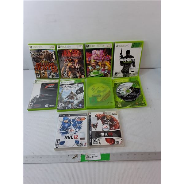 Xbox 360, PS2 & 3 Games- Dishonored, NHL 08, Forza Motorsport 3, Misc.