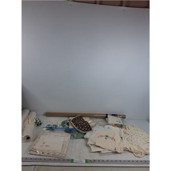 Linen Tablecloths, Crochet Linen Pieces, Misc