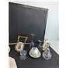 Image 3 : (2) Pottery Plates, Various Drinkware, Misc
