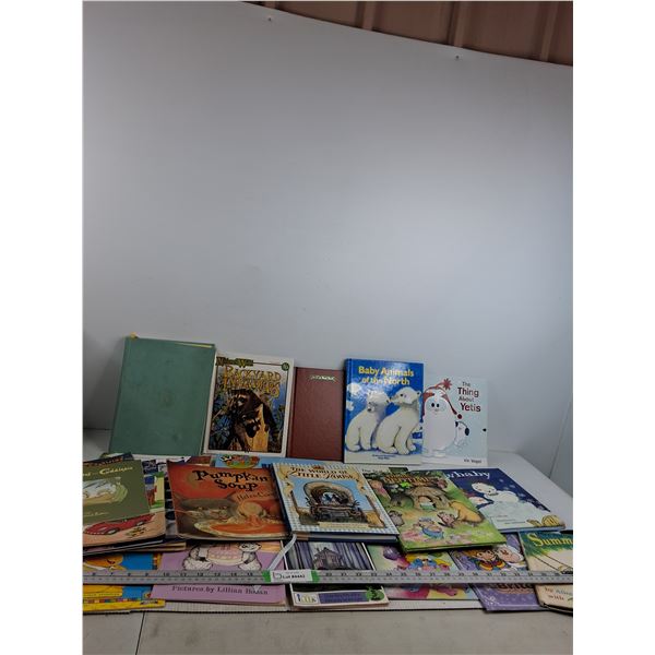 Various Childrens Books- Arthur, Curious George, Natures Wild, Misc