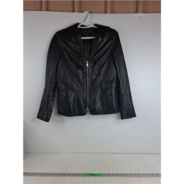 Jones New York Small Leather Jacket