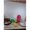 Image 1 : Various Serving Trays and Platters, Misc - PICK UP