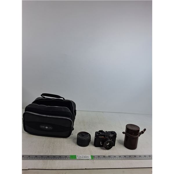 Minolta Camera Bag, Vintage Konica Camera, Misc