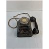 Image 3 : Vintage Wall Mount Rotary Telephone - Untested, As is