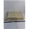 Image 1 : (2) Ivory Colored Floor Runner Rugs w/Rubber Backing - Each 62" x 22.5"