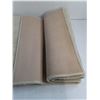 Image 3 : (2) Ivory Colored Floor Runner Rugs w/Rubber Backing - Each 62" x 22.5"