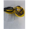 Image 4 : (2) Decolux Dual-Light Mounts - Tested, Face Shield, Adult Hard Hat