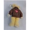 Image 3 : (3) Stuffies (Pavel Bure "Russian Rocket" Cat, Ty Teddy w/Jacket, Husky)