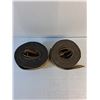 Image 2 : (2) Nylon Strapping  - 4" (Trailer Tie Downs- Used- As Is)