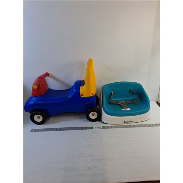 Kids 'Little Tikes' Car - 21" x 16" / Ingenuity- Booster Seat - PICK UP