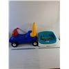 Image 1 : Kids 'Little Tikes' Car - 21" x 16" / Ingenuity- Booster Seat - PICK UP