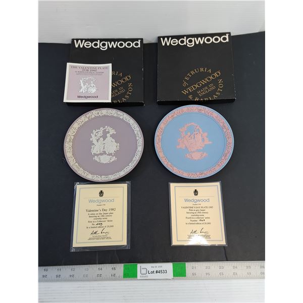 (2) Vintage Wedgwood Jasperware - See Description