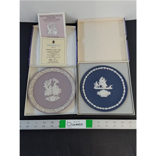 (2) Vintage Wedgwood Jasperware - See Description