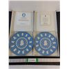 Image 1 : (2) Vintage Wedgwood Jasperware - See Description