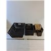 Image 1 : (5) Storage Baskets - (1) Large 12" x 16" (1) Medium 7" x 12" (3) Small