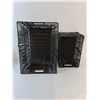 Image 2 : (5) Storage Baskets - (1) Large 12" x 16" (1) Medium 7" x 12" (3) Small