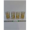 Image 1 : (4) Vintage Highball Cocktail Glasses