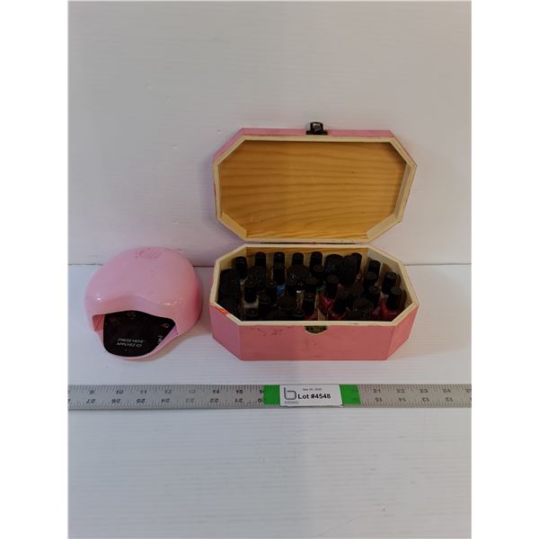 Assorted  - Nail Polish/Dryer Fan - As Is - PICK UP ONLY