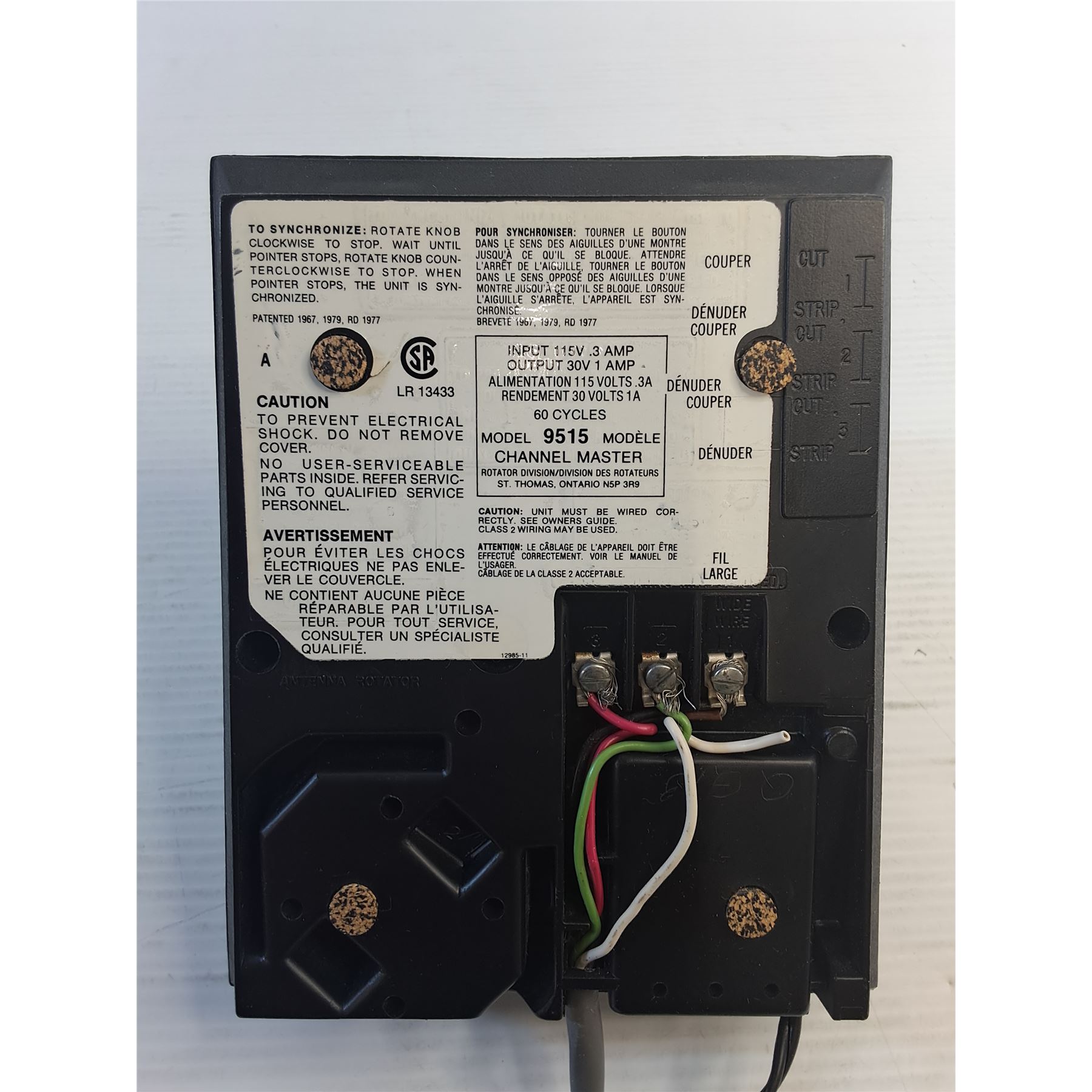 Channel Master - Vintage Antenna Rotator Control Box