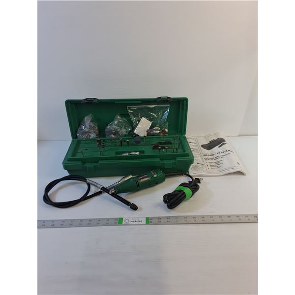 Craftsman - Variable Speed Deluxe Rotary Tool Kit w/Case and Extension (42")