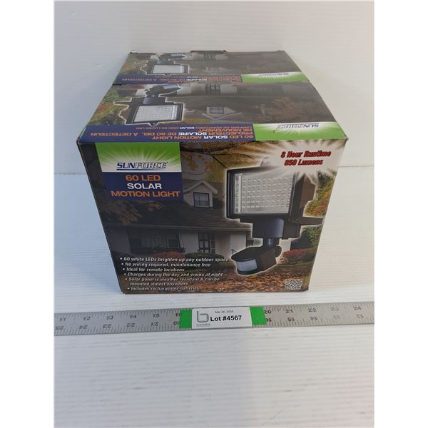 (2) Sunforce - 60 LED Solar Motion Light (New-In-Box)