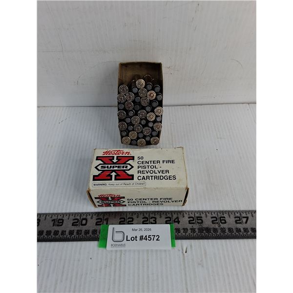 *^ (41) Western Super-X Center Fire Pistol Revolver Cartridges - PAL Required - PICK UP ONLY