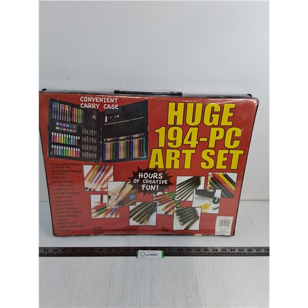 Huge 194-Piece Art Set - Pick Up Preferred