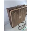 Image 3 : Vintage Solid State Variable Speed Torcan Electric Fan, Powers On, As Is 22" x 22" x 6" - PU