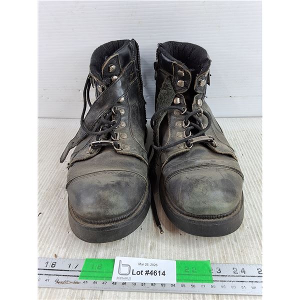 Harley Davidson Leather Boots - Size 11