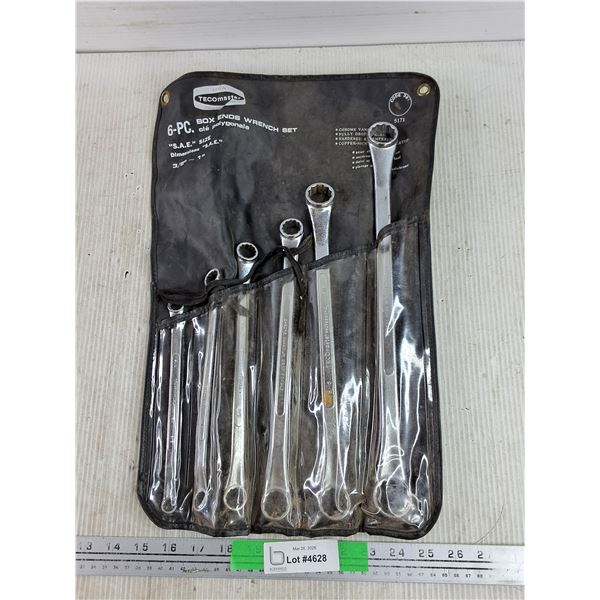 Tecomaster 6 Pc Box Ends Wrench Set