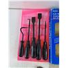 Image 2 : 5 pc Scraper & Remover Set, Black & Decker Electric Screwdriver, 38 pc Number & Letter Starp Pro