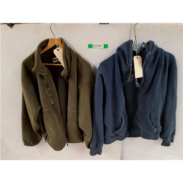 (2) Hooded Jackets - Size XL, North End & Brody