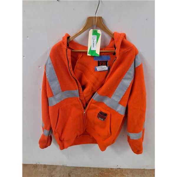 *Actionwest Reflective Fleece Work Jacket - Size M