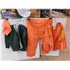 Image 1 : Rain Jacket - Size XL, Flame Guard Reflective Jacket, Pants & Detachable Hood - Size XXL