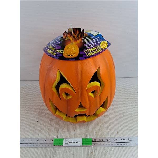 Flashing Lights Pumpkin