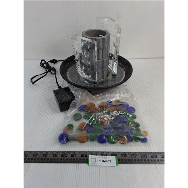 Electric Fountain Feature - Untested, As is