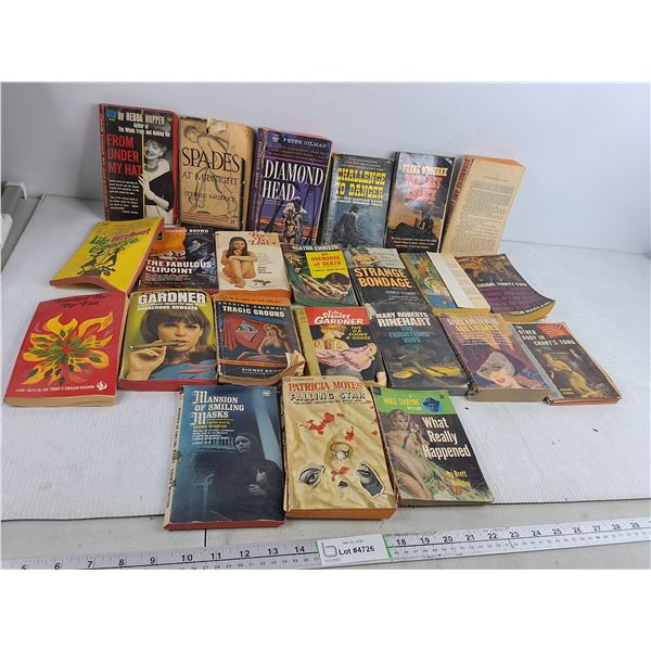 Assorted Vintage Novels- Stephen Maddock, Donald Stewart, Erle Stanley