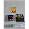 Image 1 : Sega Genesis Console NHLPA Hockey Game & Nintendo 64 Console Worms Armageddon Game- As Is