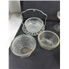 Image 4 : Various Glassware - Cups, Vases, Bowls - PICK UP