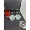 Image 6 : Various Glassware - Cups, Vases, Bowls - PICK UP