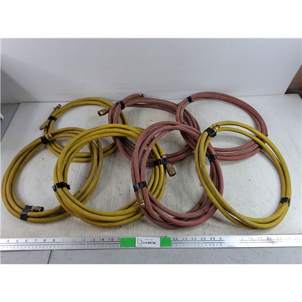 (7) 1/4" Air Hoses - Approx 3' Each-Pickup Preferred